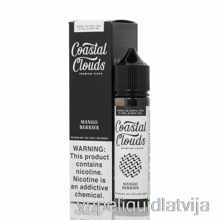 Mango Ogas - Piekrastes Mākoņi Co. - 60 Ml 0mg Vape šķidruma